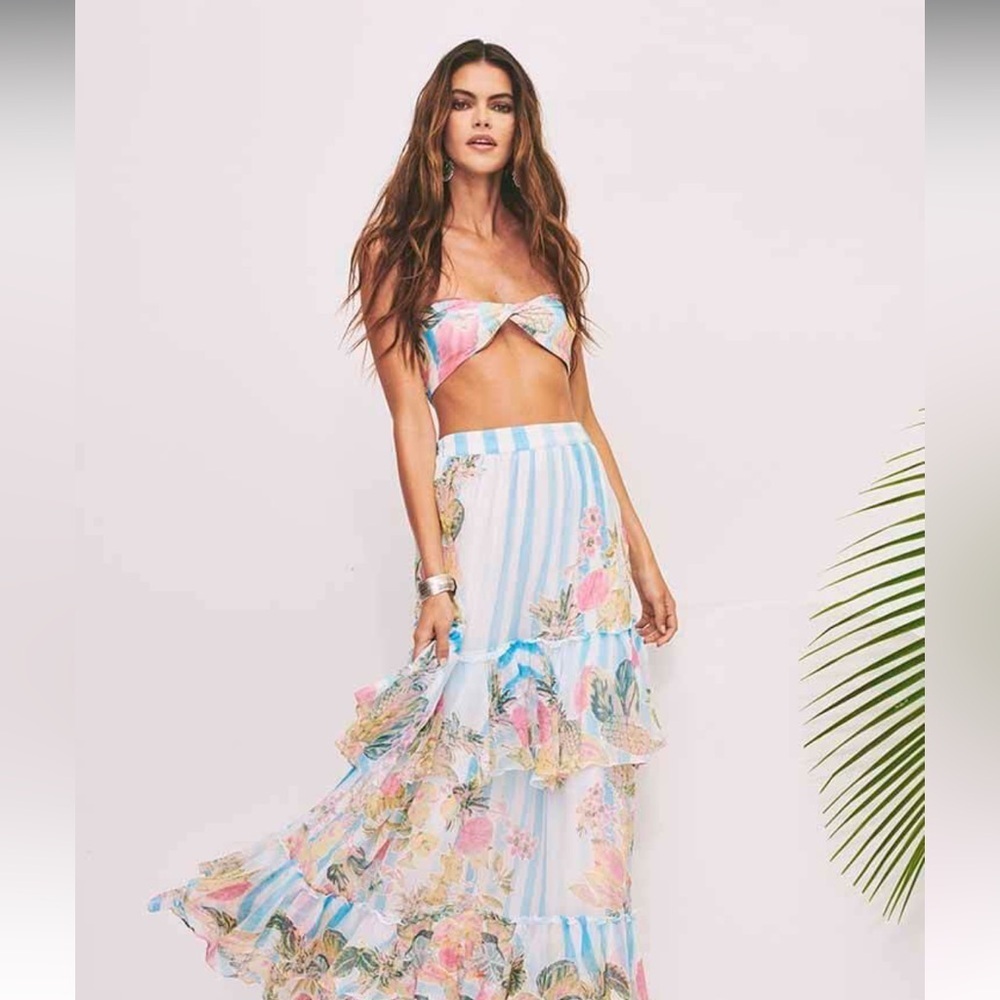 NWT Rococo Sand- Lily Bandeau Top. Size XS